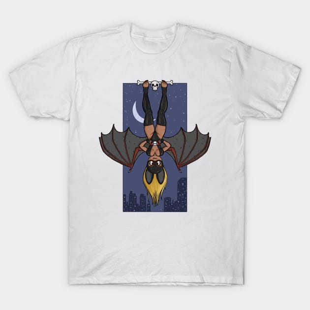 The Amazing Bat Lady T-Shirt by JenniferSmith